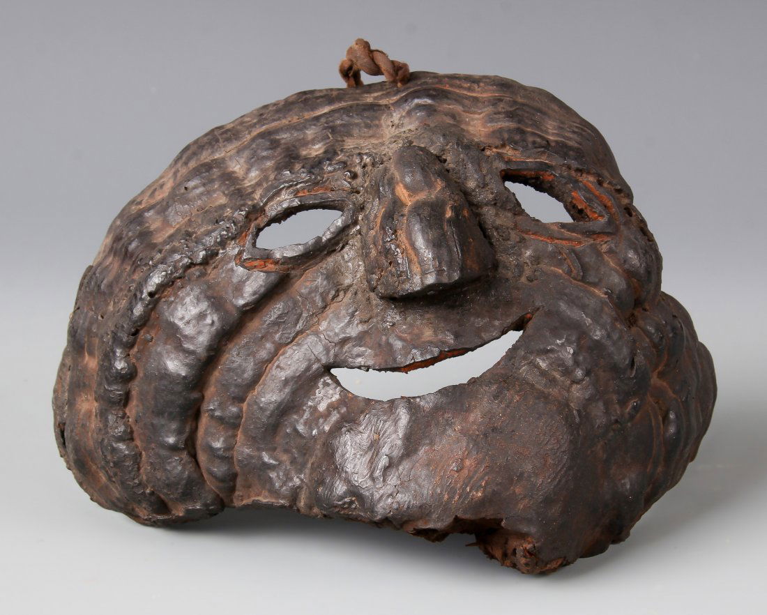 Arboreal Mushroom Shaman's Mask, Middle Hills, Nepal (1 of 3)