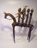 Large Bronze Sao Horse and Rider Sculpture - 3