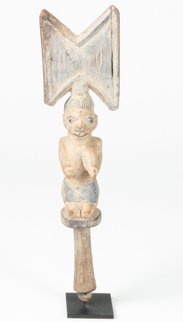 African Yoruba Shango Staff (1 of 3)