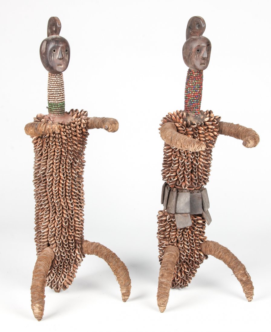 Pair African Namji Dolls (1 of 3)