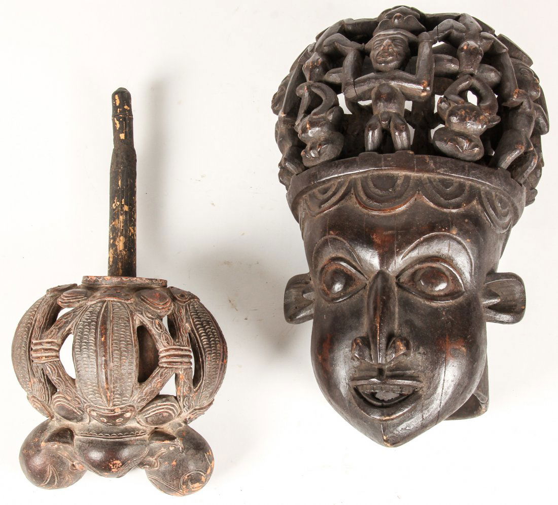 2 Bamun Bamileke Artifacts (1 of 3)