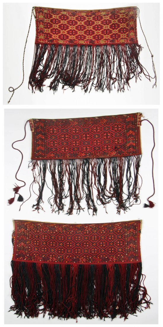 3 Semi-Antique Central Asian Trappings (1 of 7)
