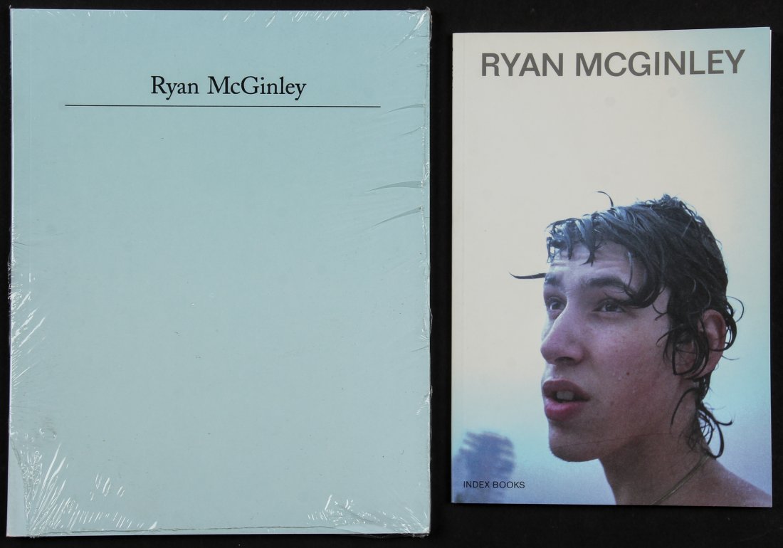 2 Ryan McGinley Monographs: 2 Ryan McGinley Monographs. The first published by Flasher Factory, 2004 first edition, new with original plastic wrap. The second published by Index Books, 2002, second printing 2003.