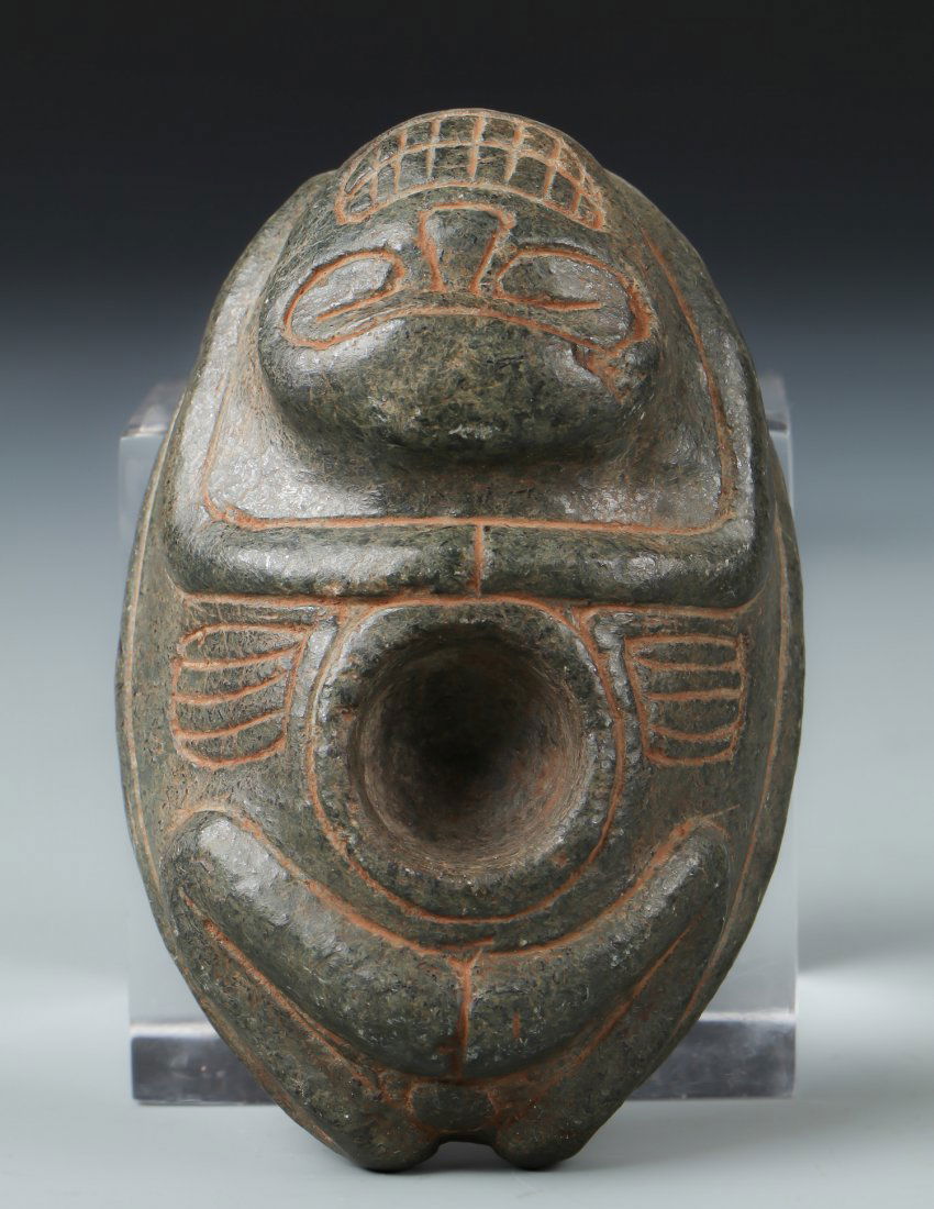 Taino Cohoba Vessel, Frog Man Transformation (1000-1500 (1 of 3)