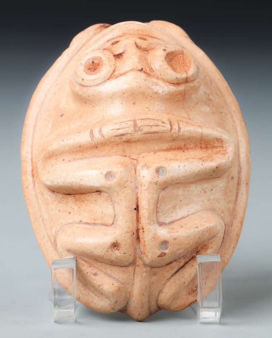 Taino Frog-Man Cemi/Stamp (1000-1500 CE) (1 of 3)