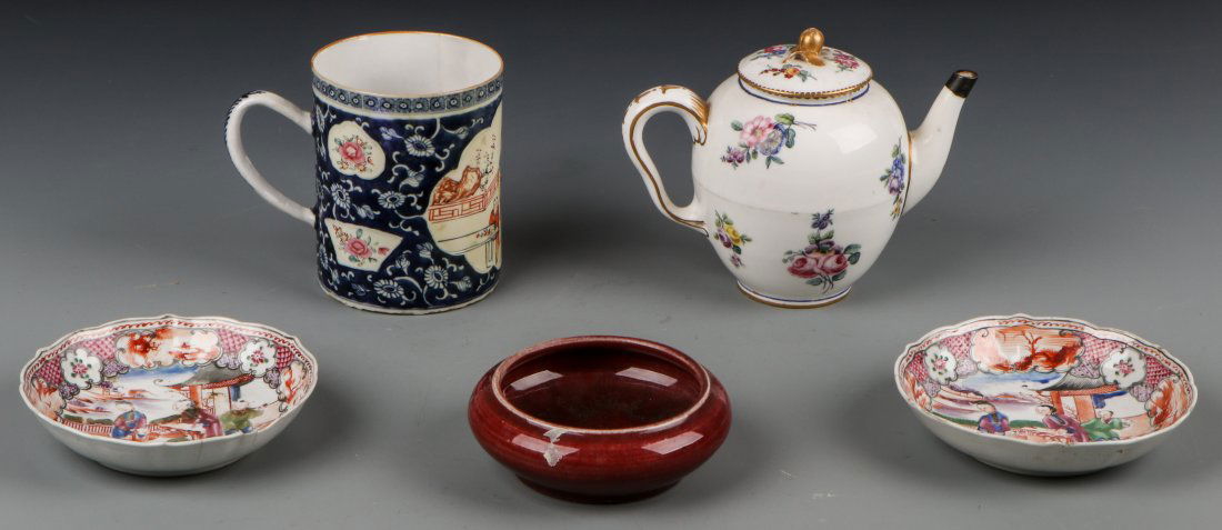 5 Pcs Chinese Export Porcelain (1 of 7)
