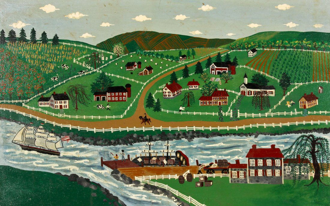 Phyllis Cicora Duffy (American, 20th c.) Landscape (1 of 4)