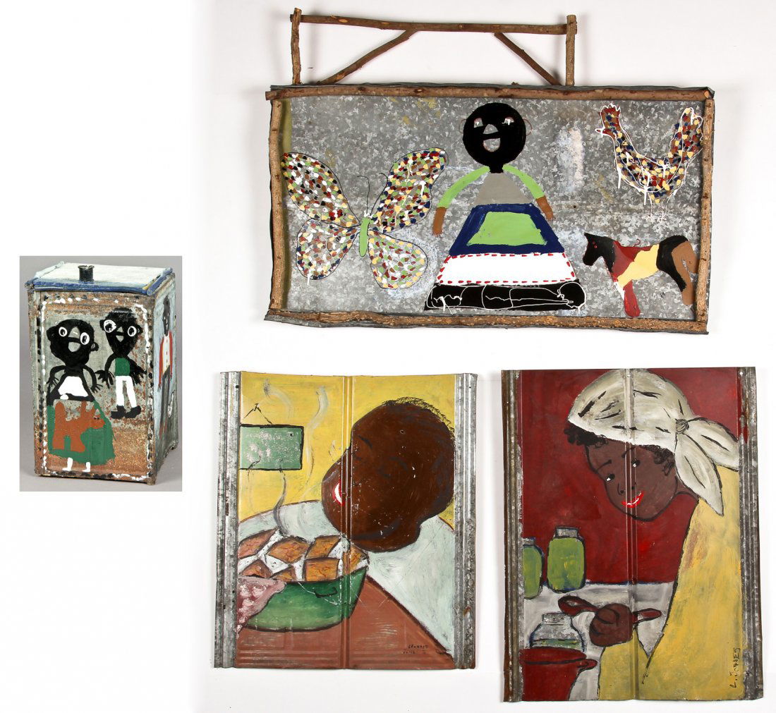 4 Works by Various Artists: Leonard Jones and Buddy (1 of 10)