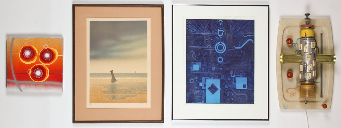 4 Contemporary Artworks by Various Artists (1 of 9)