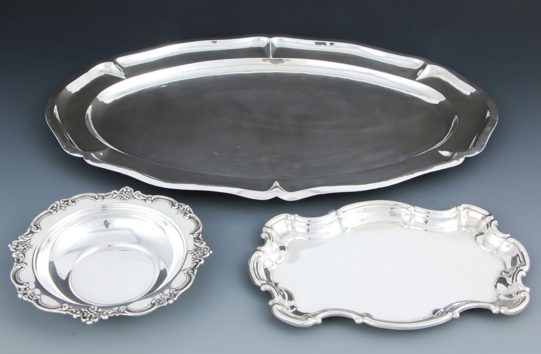 3 Sterling Silver Trays (1 of 5)