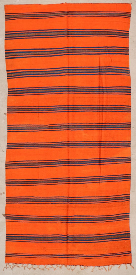 Vintage Moroccan Kilim: 5'7" x 11'4" (171 x 346 cm) (1 of 4)
