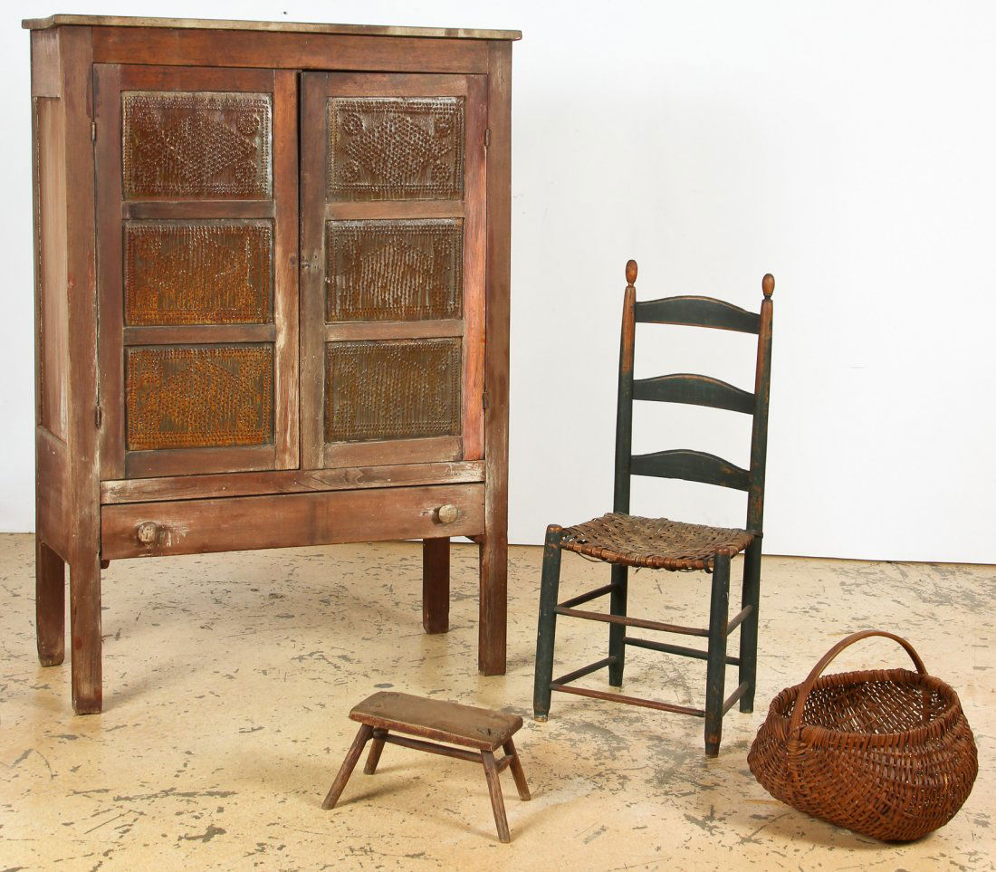 Rustic Suite of Antique American Furnishings (1 of 9)