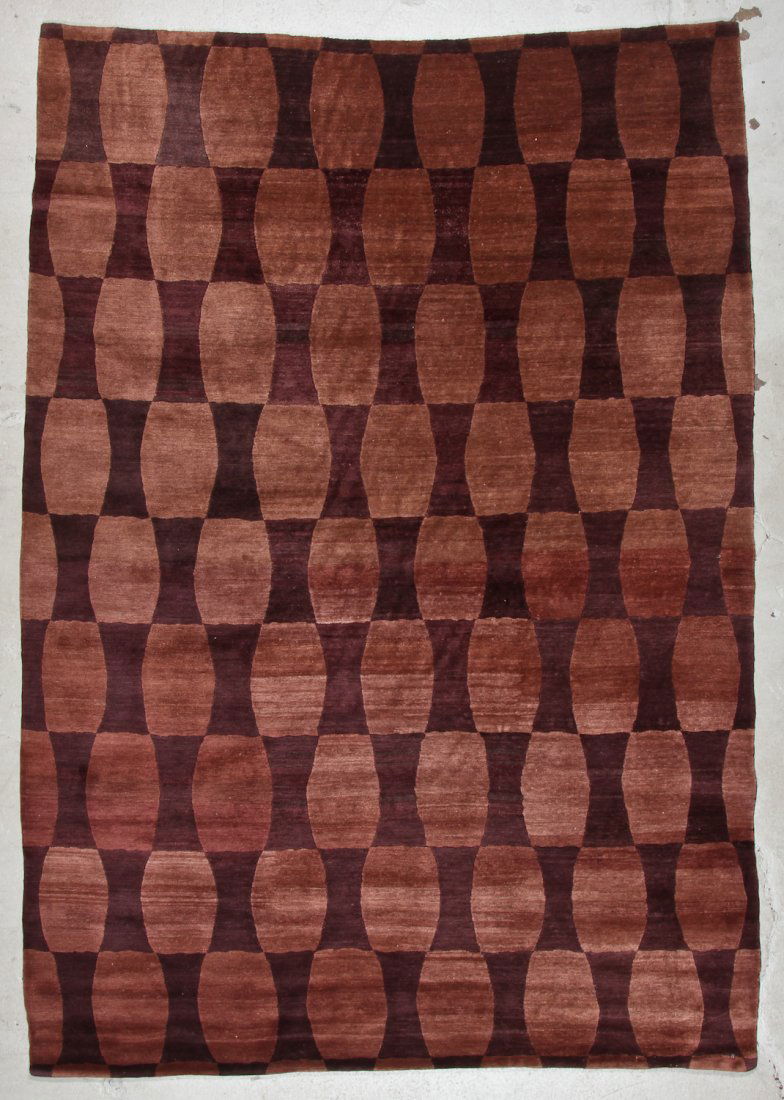 Vintage Tibetan Rug: 6'0'' x 8'7'' (183 x 262 cm) (1 of 5)