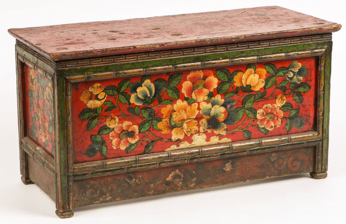 Antique Tibetan Monastery Cabinet (1 of 2)