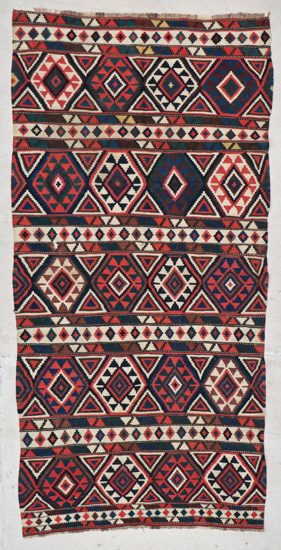 Antique Shirvan Kilim: 10' x 5' (305 x 152 cm) (1 of 4)