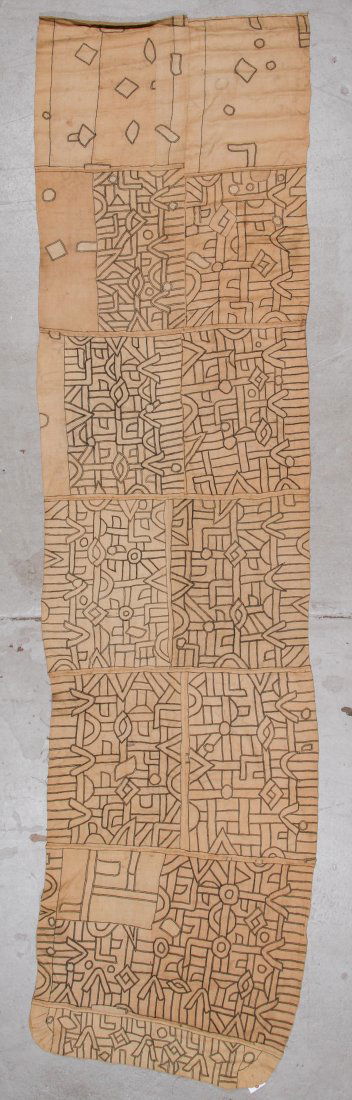 Fine Old Kuba Raffia Textile, DRC, Early 20th C (1 of 3)