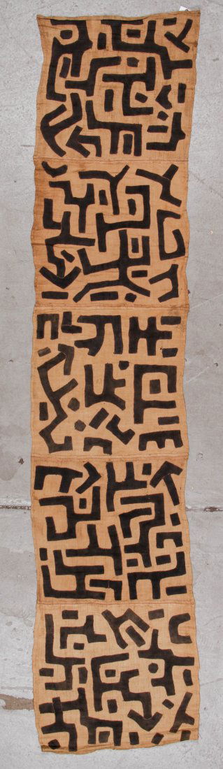 Old Kuba Raffia Textile, DRC (1 of 3)