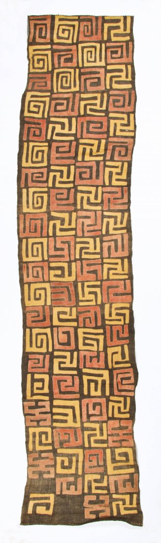 Old Kuba Raffia Textile, DRC (1 of 3)