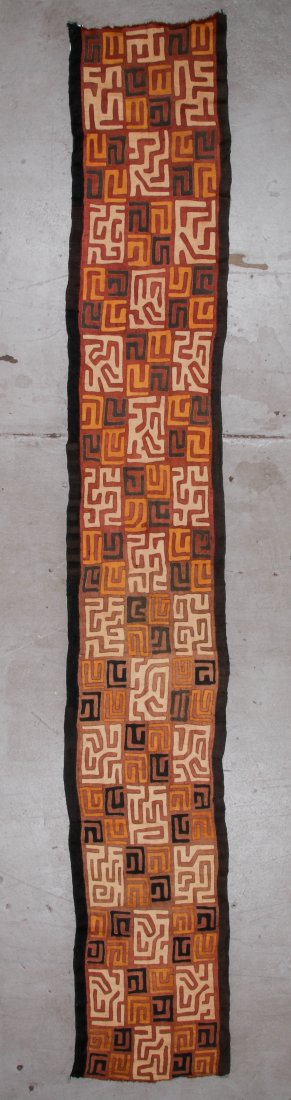 Old Kuba Raffia Textile, DRC (1 of 4)