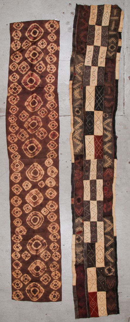 2 Old Kuba Raffia Textiles, DRC (1 of 5)