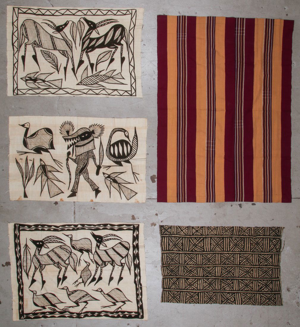5 Vintage African Textiles (1 of 9)