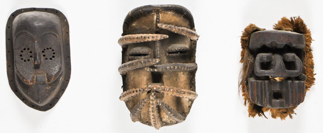 3 African Masks (1 of 5)