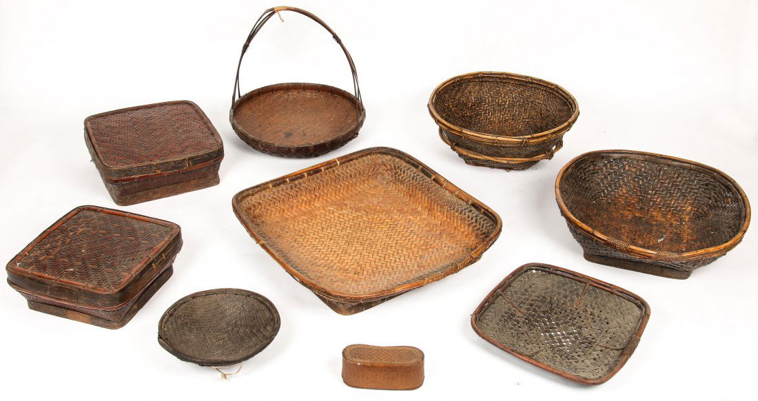 9 Asian Basketry Forms (1 of 6)