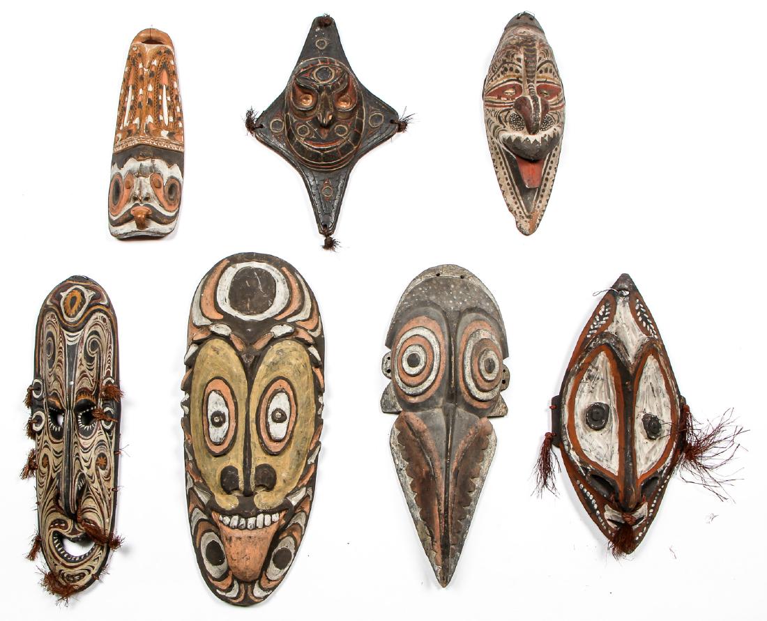 7 Oceanic Masks (1 of 2)