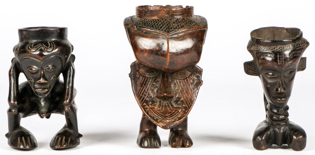 3 Kuba Figural Cups (1 of 5)