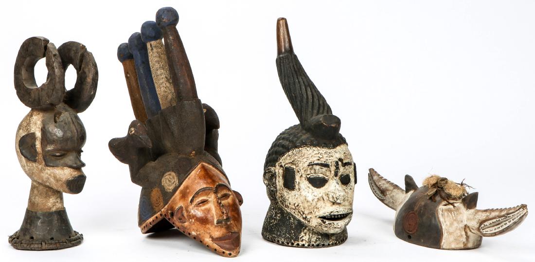 4 Igbo Masks (1 of 3)