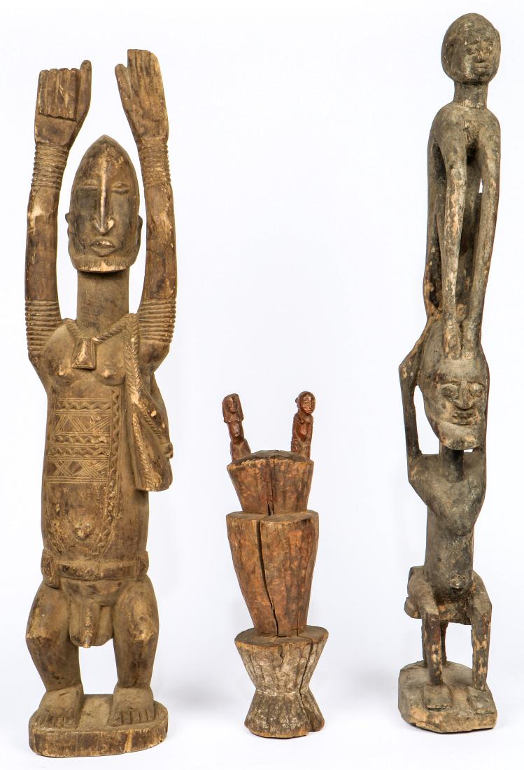 3 Dogon Figural Carvings (1 of 4)