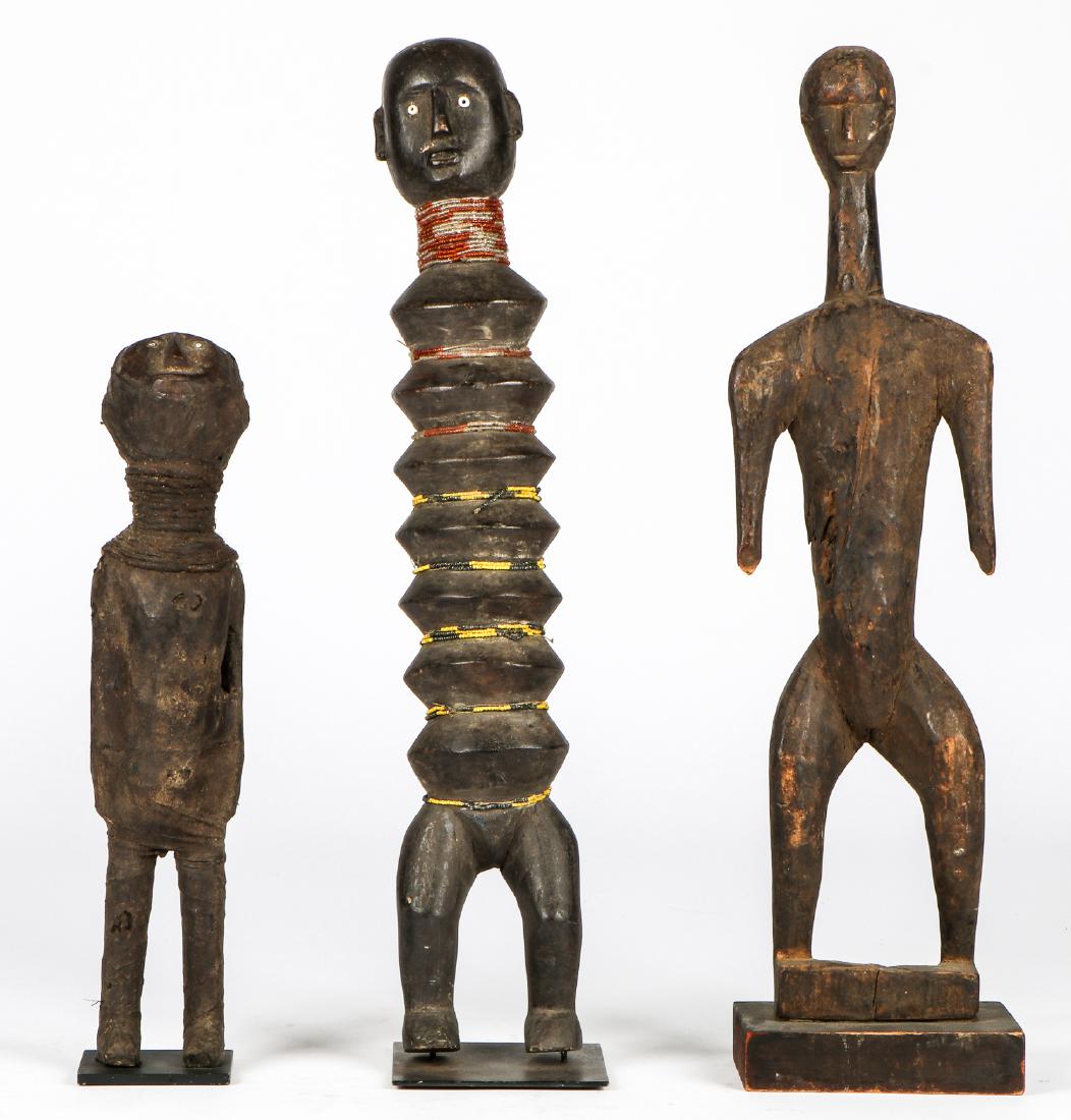 3 African Tribal Figures (1 of 5)