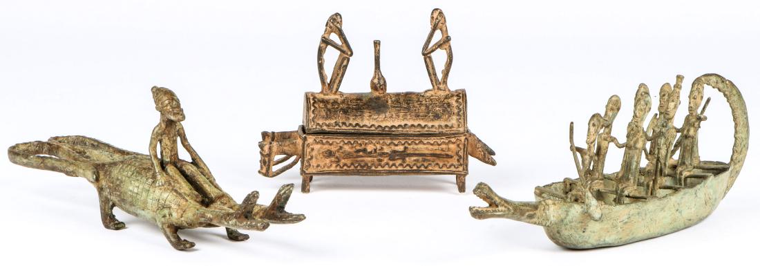 3 Dogon Bronze Artifacts (1 of 10)
