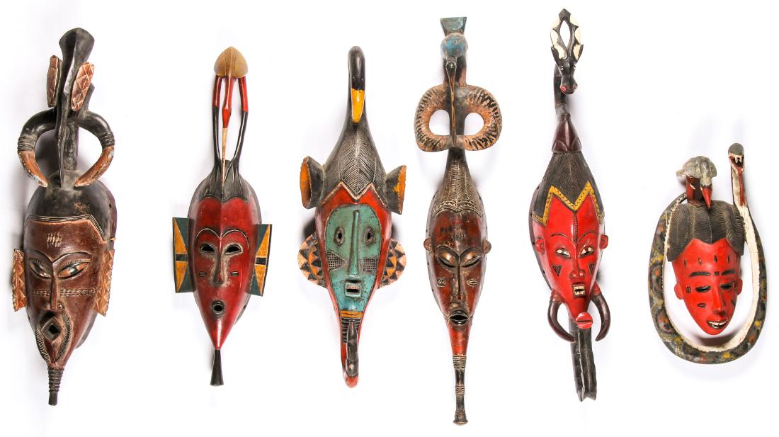 6 Guro Masks (1 of 2)