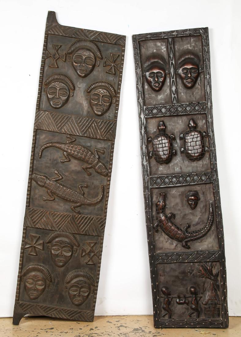 2 Chokwe Granary Doors (1 of 2)