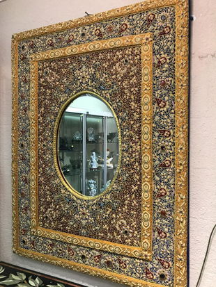 Unique Gold Inlay Wall Mirror Feb 09 2019 Natalie S Gallery Unique Gold Inlay Wall Mirror Feb 09