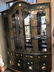 Hand-Painted Wood and Glass Cabinet w/ Floral Design
