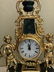 Gilded Bronze and Marble Clock with Angels - 10