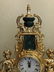 Gilded Bronze and Marble Clock with Angels - 11