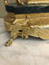 Gilded Bronze and Marble Clock with Angels - 12
