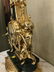 Gilded Bronze and Marble Clock with Angels - 14