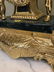 Gilded Bronze and Marble Clock with Angels - 3