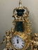 Gilded Bronze and Marble Clock with Angels - 4