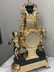 Gilded Bronze and Marble Clock with Angels - 7