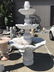3 Tier White Marble Fountain - 12