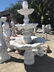 3 Tier White Marble Fountain - 5