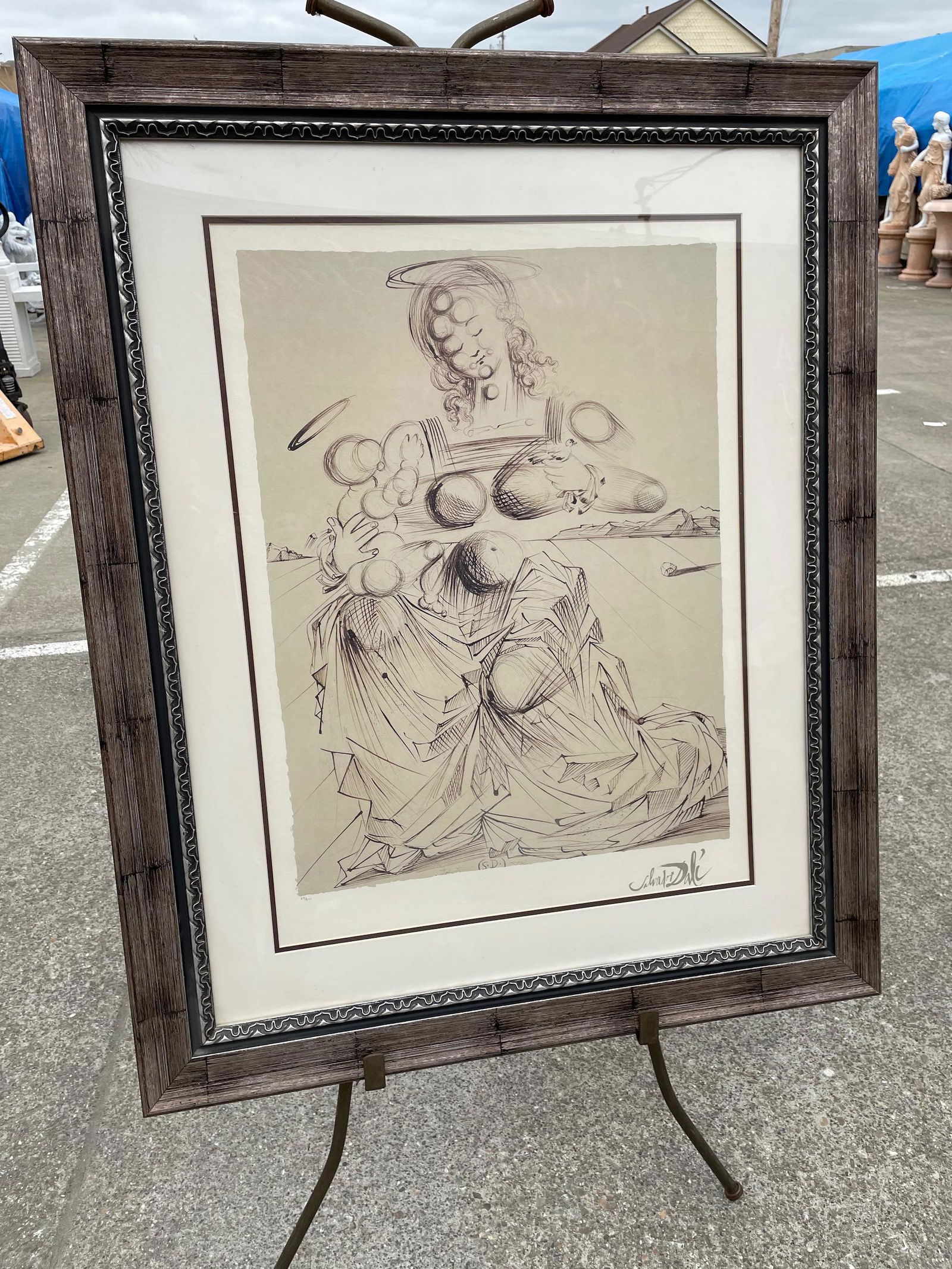 Large Salvador Dali - Limited Edition Print, 29 of 500 (1 of 14)