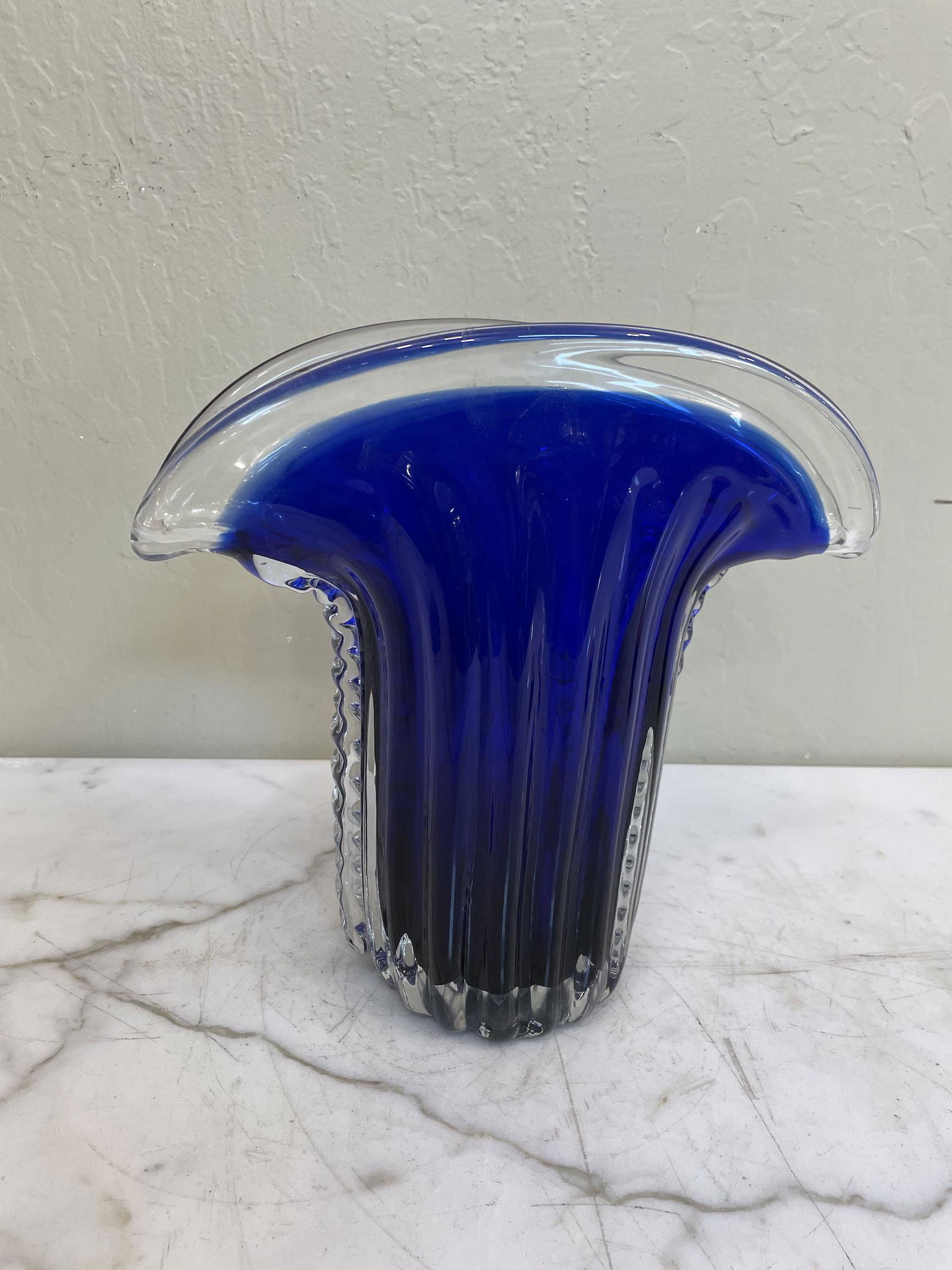 Modern Abstract Handblown Glass Vase (1 of 10)