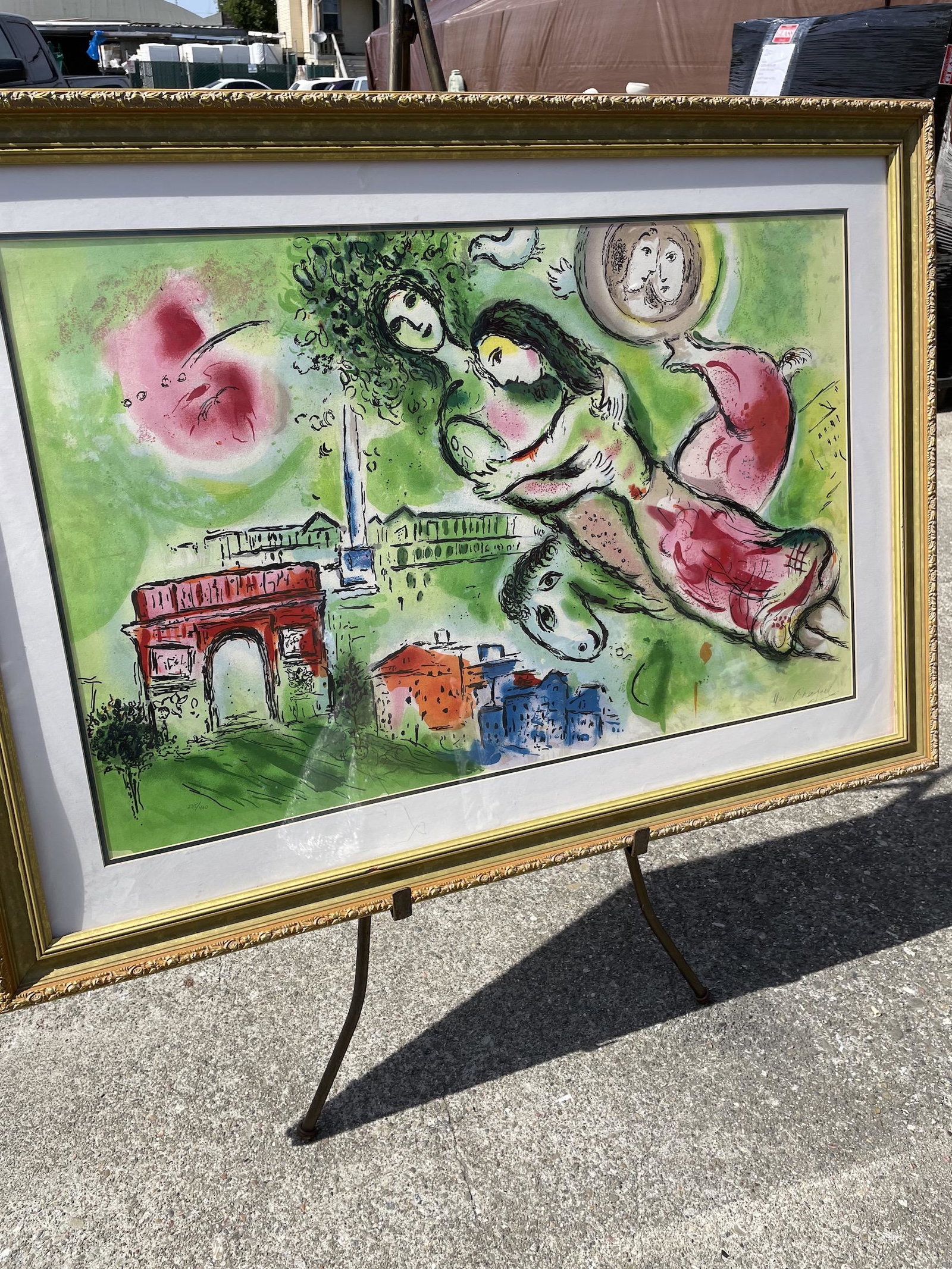 "Romeo and Juliet" Marc Chagall Print (1 of 10)