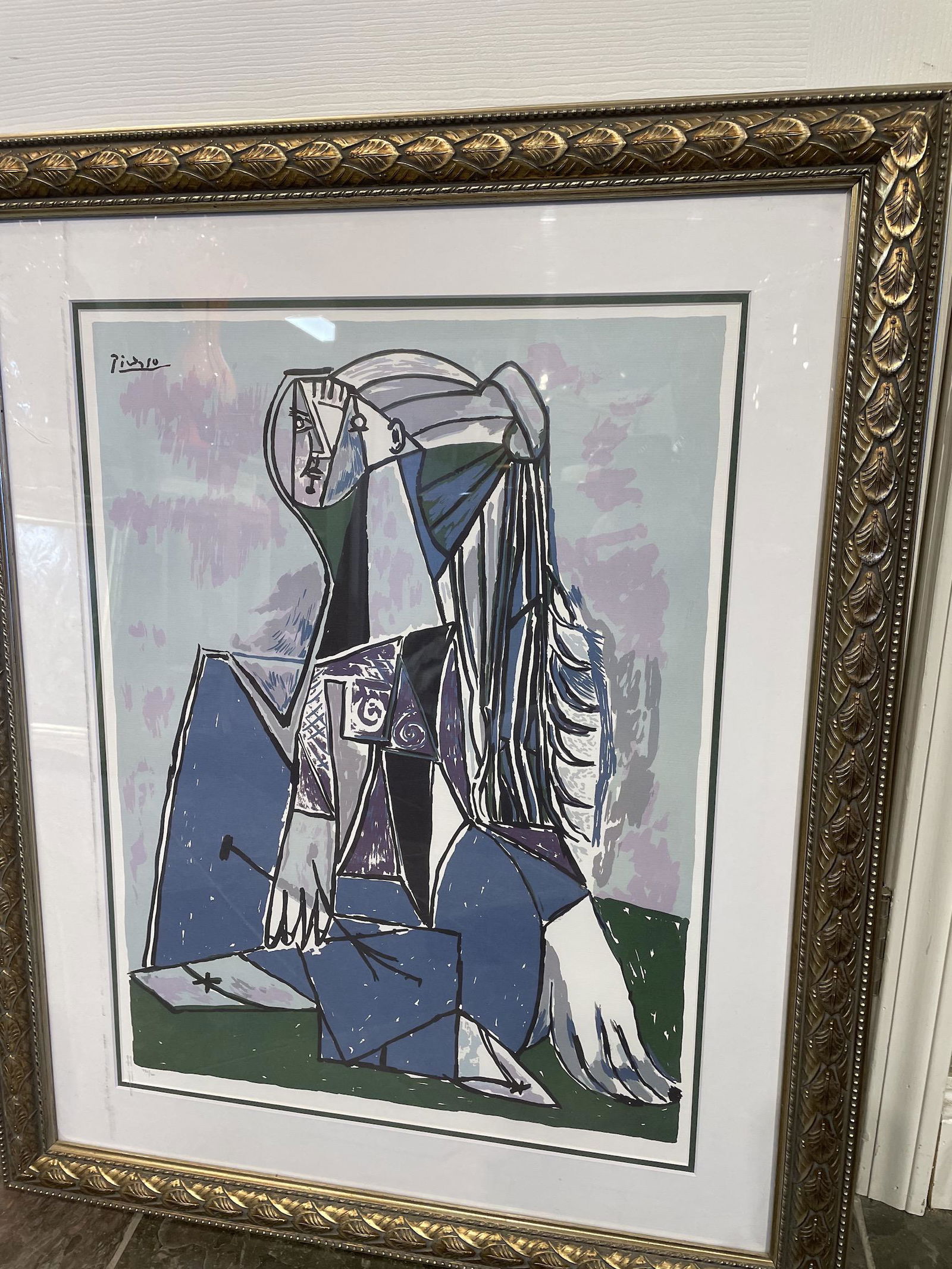 Limited Edition Picasso Print, Framed (1 of 8)